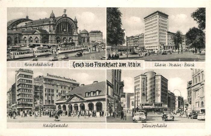 Frankfurt Main Hauptbahnhof Juniorhaus Hauptwache
