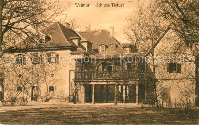 Weimar Thueringen Schloss Tiefurt