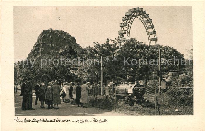 Wien Prater Riesenrad Dampflok