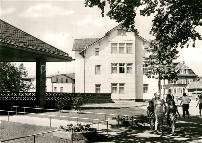 Oberhof Thueringen Richard-Eiling-Heim Erholungsheim der Zentrag