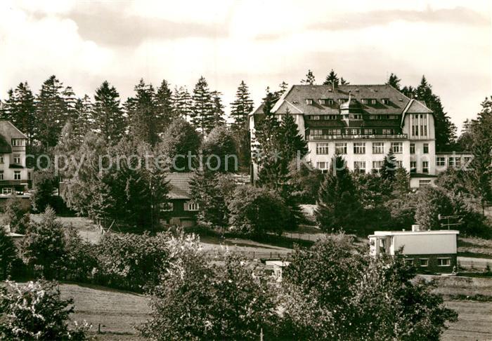 Friedrichsbrunn Harz Sanatorium Ernst Thaelmann