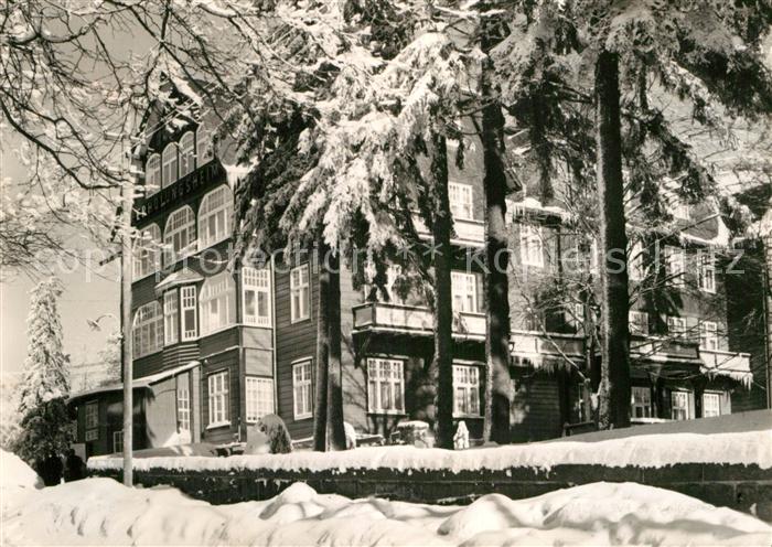 Oberhof Thueringen Konsum Erholungsheim