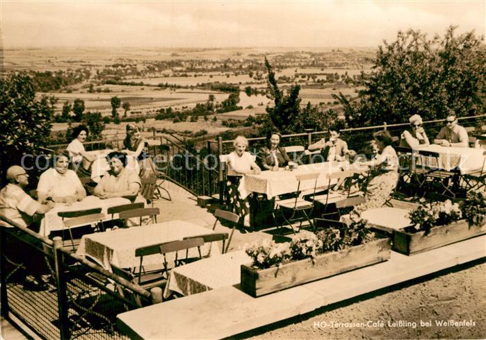 Weissenfels Saale TerrassenCafe Leissling