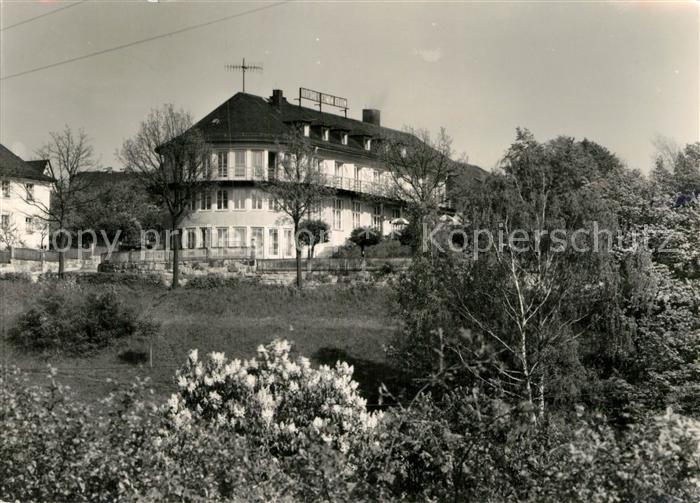 Saalburg Saale FDGB-Heim Hermann Schlimme