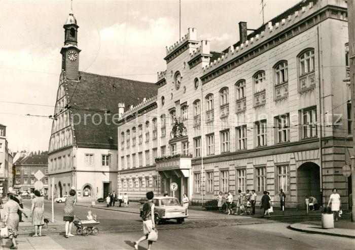 Zwickau Sachsen Rathaus Gewandhaus Hauptmarkt