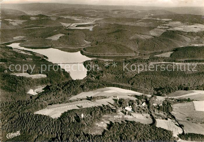 Luedenscheid Fliegeraufnahme Berghotel Haus Wissing