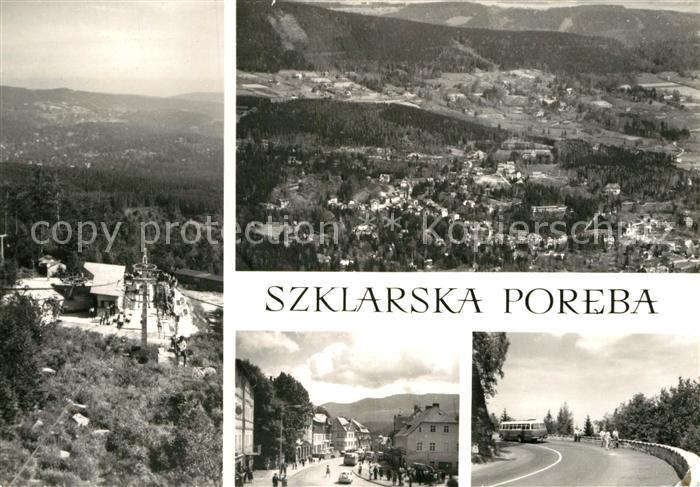 Szklarska Poreba Sessellift Fliegeraufnahme
