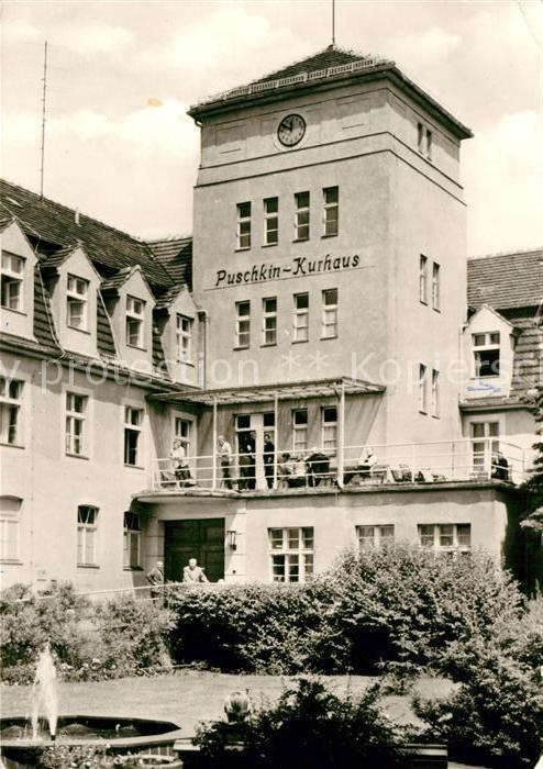 Bad Wilsnack Puschkin-Kurhaus