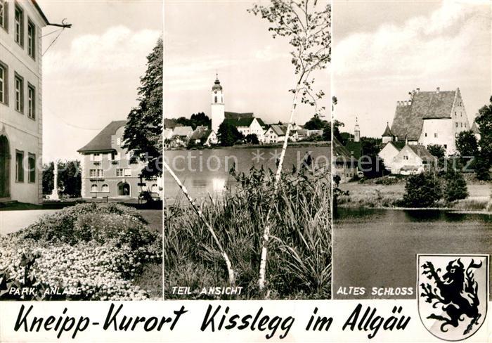 Kisslegg Park Seepartie Altes-Schloss