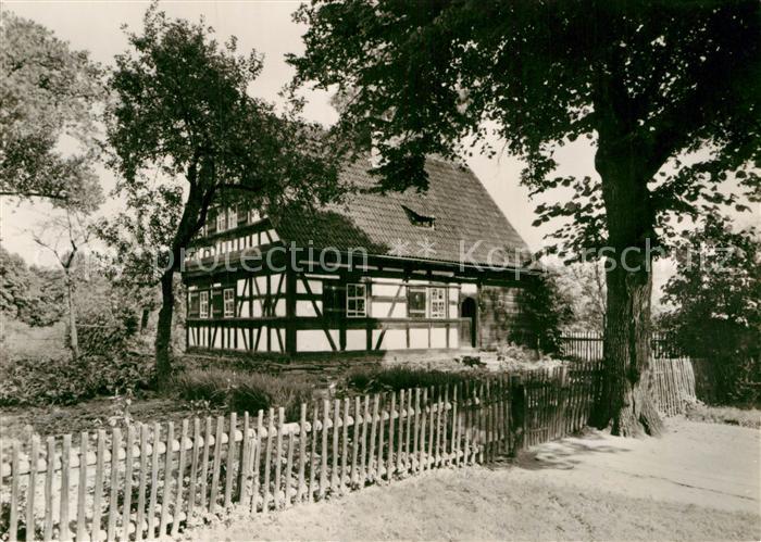 Rudolstadt Volkskundemuseum Thueringer Birkenfelder Bauernhaus