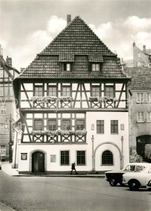 Eisenach Thueringen Lutherhaus Fachwerk
