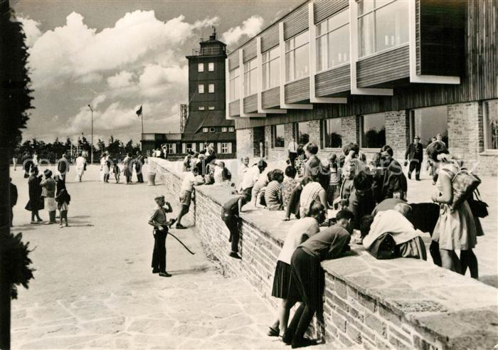 Oberwiesenthal Erzgebirge Fichtelberghaus Restaurant