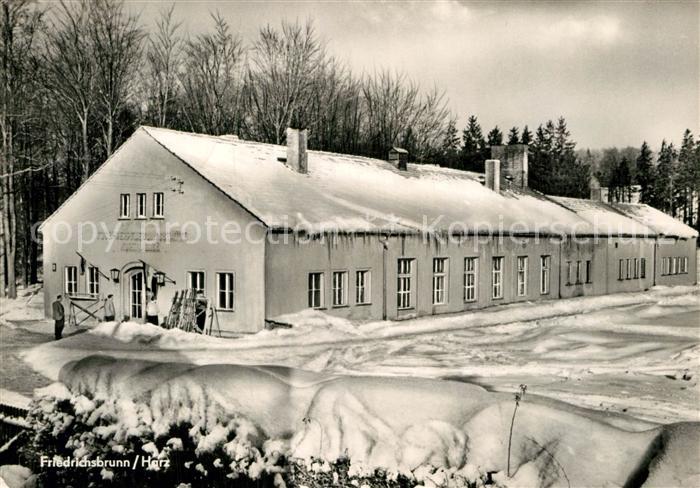 Friedrichsbrunn Harz Verpflegungsstaette Kurt Dillge