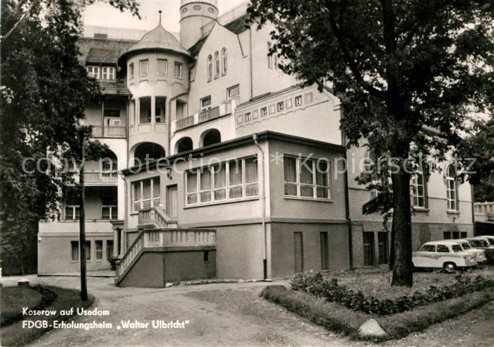 Koserow Ostseebad Usedom Erholungsheim Walter Ulbricht
