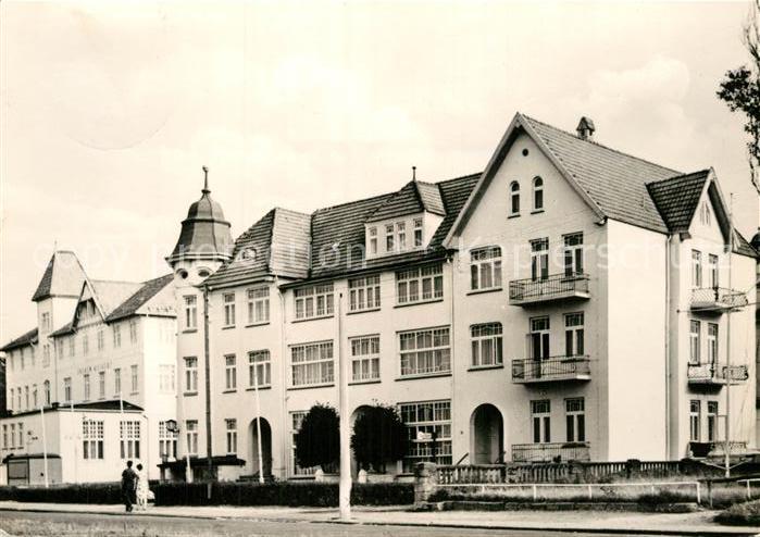 Kuehlungsborn Ostseebad Erholungsheime Jochen Weigert und Schwerin