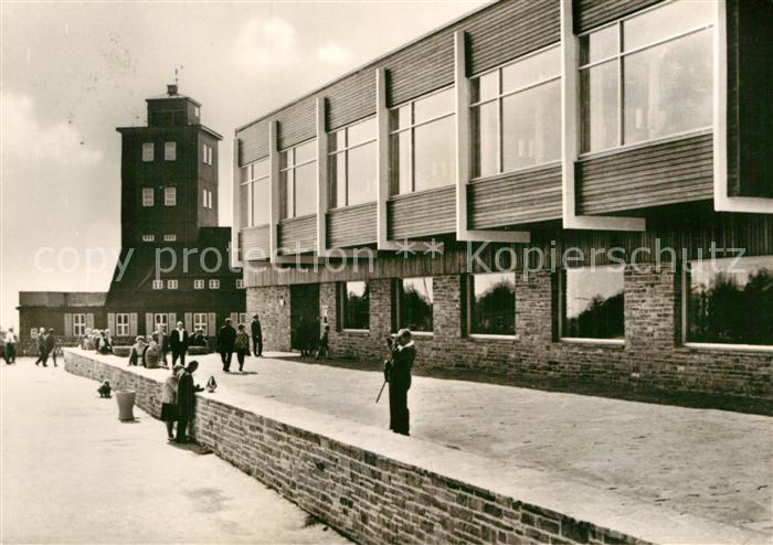 Oberwiesenthal Erzgebirge Fichtelberghaus mit Wetterstation