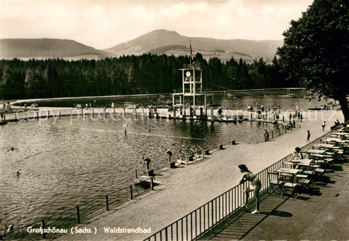 Grossschoenau Sachsen Waldstrandbad