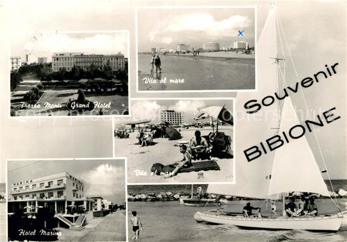 Bibione Piazza Monti Grand-Hotel Hotel-Marina Strand
