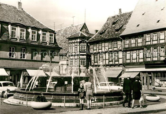 Quedlinburg Harz Mathildenbrunnen