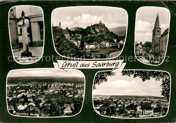Saarburg Saar Madonna am Markt Beurig