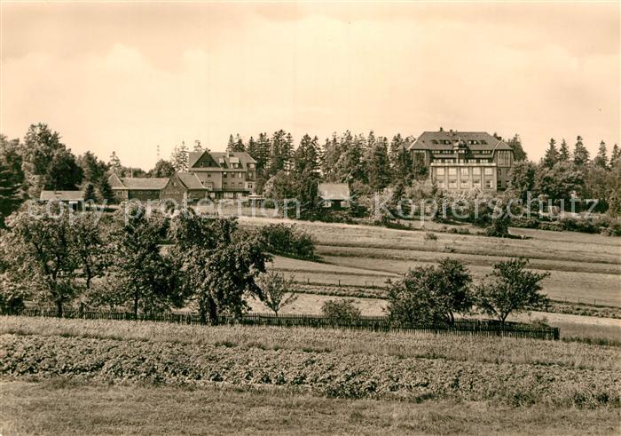 Friedrichsbrunn Harz FDGB Genesungsheim