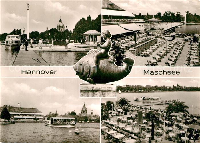 HANNOVER  CITY Maschsee Terrassenrestaurant am See