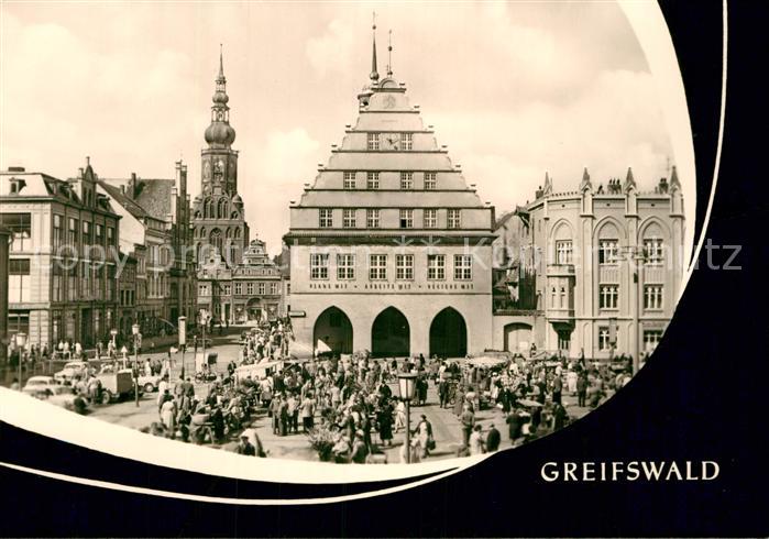 Greifswald Rathaus St. Nikolaikirche