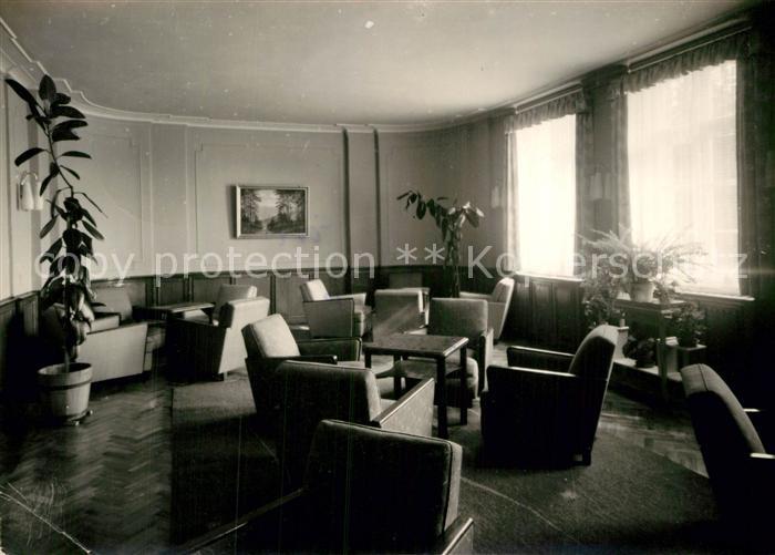 Antonshoehe Breitenbrunn Sanatorium fuer natuerliche Heilweise Klubzimmer