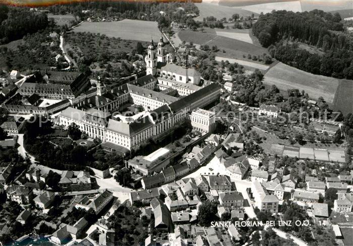 Linz Donau Fliegeraufnahme Sankt Florian