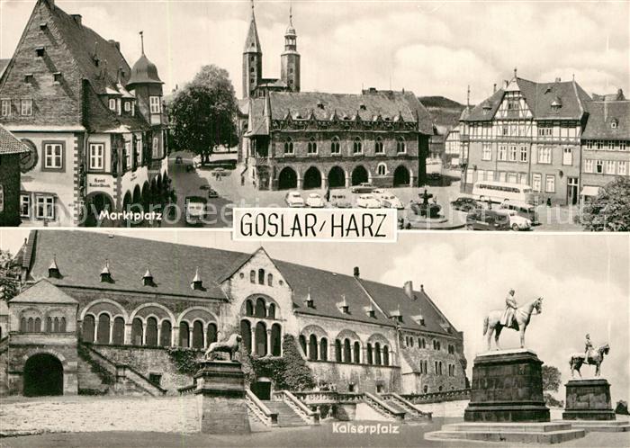 Goslar Marktplatz Kaiserpfalz