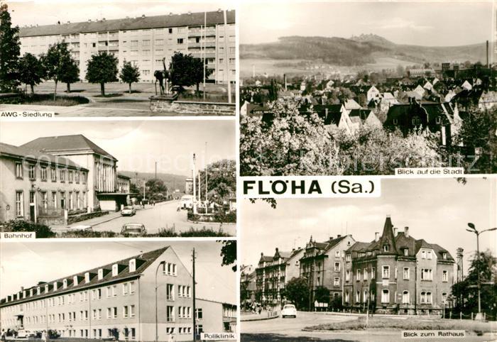 Floeha AWG-Siedlung Poliklinik Bahnhof