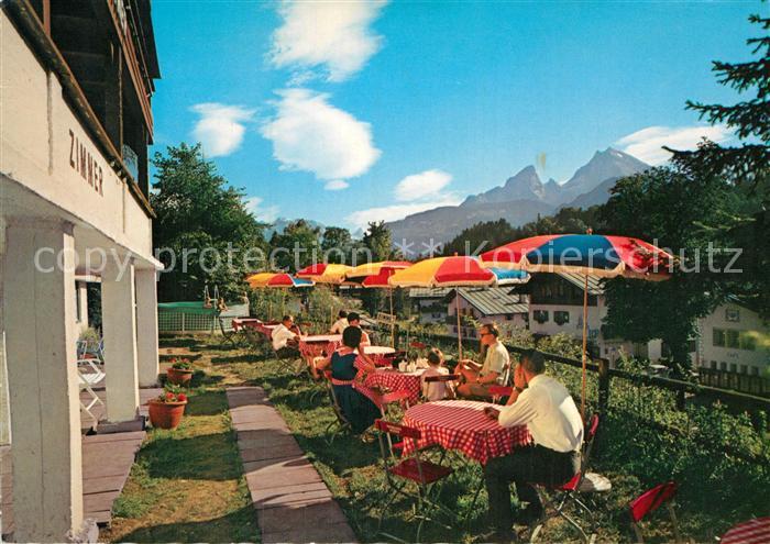 Berchtesgaden Haus Plattner Terrasse