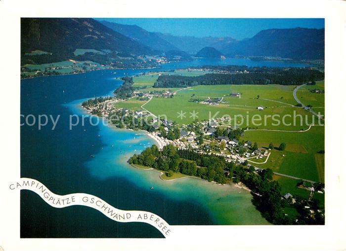 St Gilgen Wolfgangsee Fliegeraufnahme