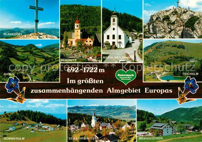 Steiermark Plankogel Gasen Someralm Brandlucken Teichalm Fladnitz