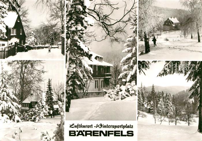 Baerenfels Erzgebirge Stadtansichten