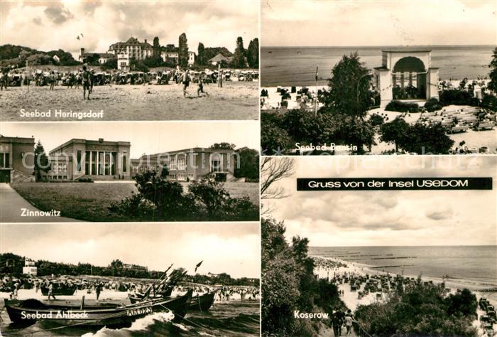 Usedom Mecklenburg-Vorpommern Zinnowitz Ahlbeck Koserow Bansin Heringsdorf