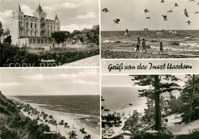 Insel Usedom Zinnowitz Koserow Strand ueckeritz