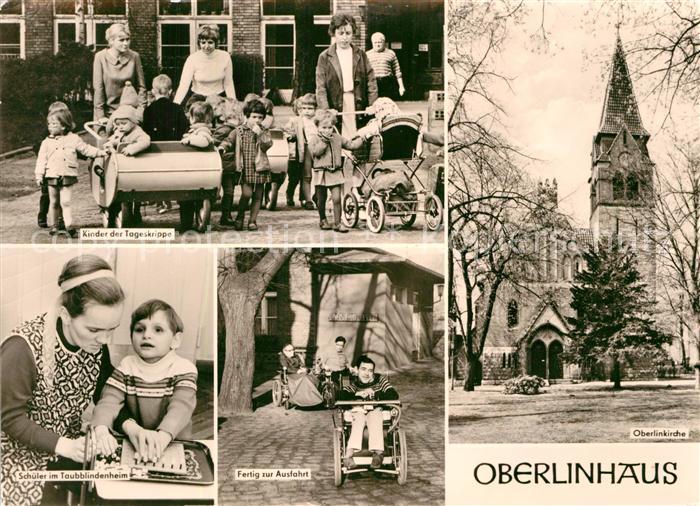 Babelsberg Oberlinhaus Aussfahrt Kinder der Tagesgrippe  Oberlinskirche