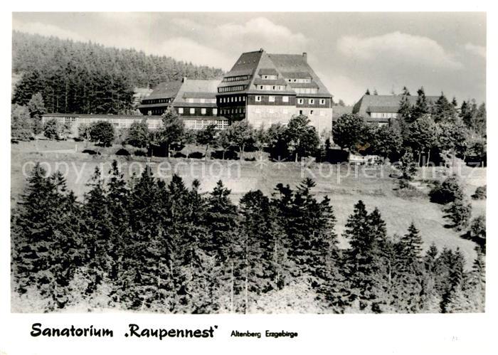 Altenberg Erzgebirge Sanatorium Raupennest