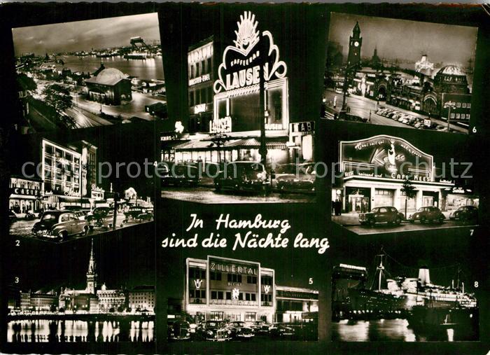 HAMBURG  CITY Stadtansichten bei Nacht