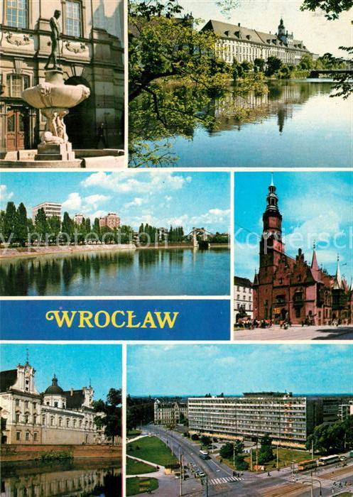 Wroclaw Rathaus Museum Brunnen