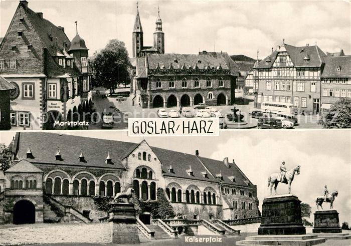Goslar Marktplatz Kaiserplatz