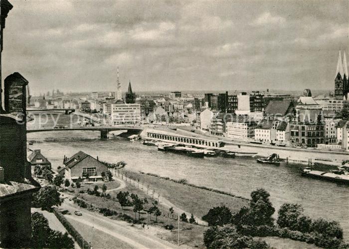 BREMEN  CITY Gesamtansicht mit Weser