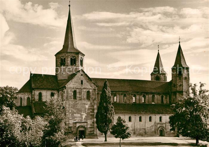 HILDESHEIM  CITY Basilika Sankt Godehard