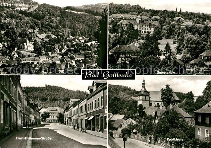 Bad Gottleuba-Berggiesshuebel Gesamtansicht Sanatorium Ernst Thaelmann Strasse P