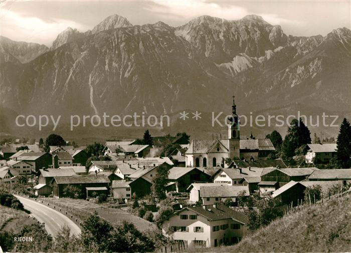 Rieden Allgaeu Koellespitze Schlicke Vilser Kegel