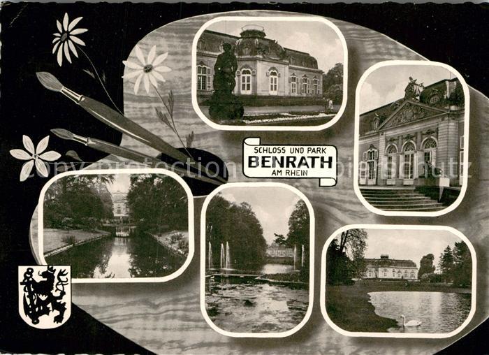 Benrath Schloss Brunnen Park