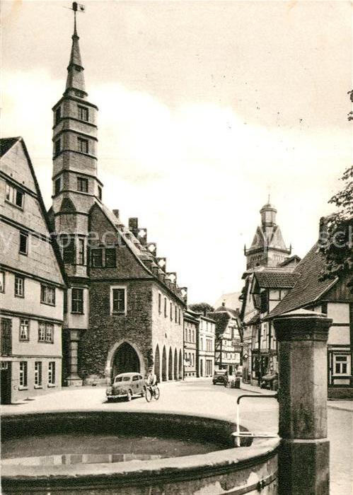 Korbach Stechbahn Rathaus Sankt Kilianskirche