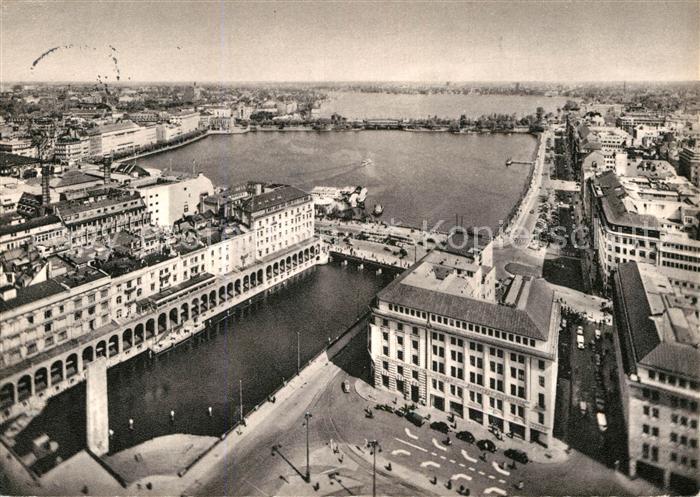 HAMBURG  CITY Die drei Alsterbecken