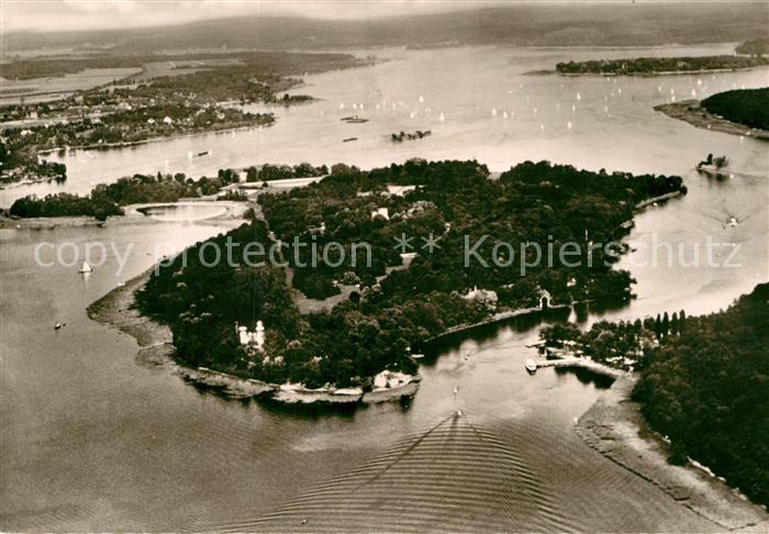 Wannsee Fliegeraufnahme Gasthaus Blockhaus Nikolskoe